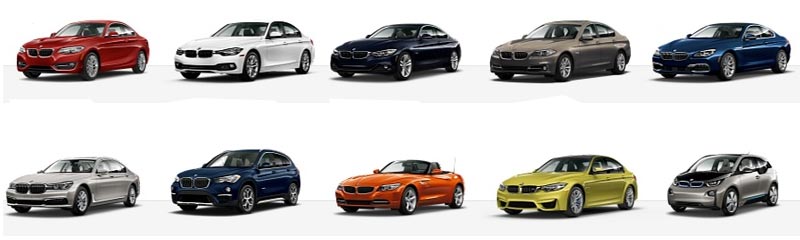 BMW Model Range