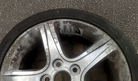 Alloy Wheel Corrosion and Oxidation