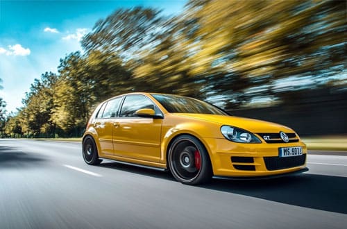 Volkswagen Golf GT Yellow
